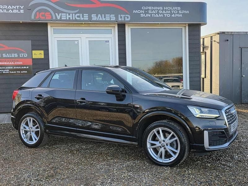 Used Audi Q2 S-Line 116 HP (85 kW) 2018 Black SUV