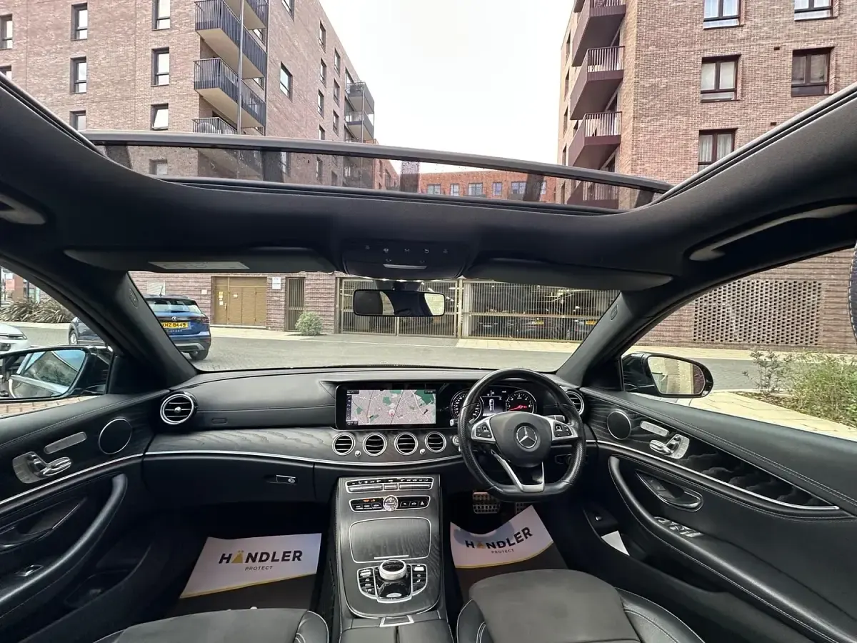 Begagnad Mercedes E350 AMG Line Premium 258 HK (189 kW) 2018 Svart Kombi