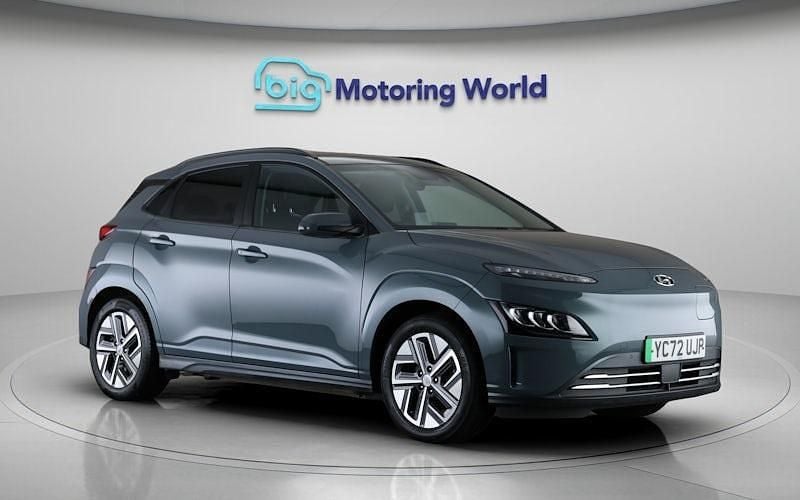 Green Used 2022 Hyundai Kona Ultimate SUV | £14,425 (Fair price) - Image 1/4