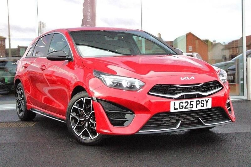 Red Used 2025 Kia Ceed GT GT-Line Hatchback | £18,429 - Image 1/3