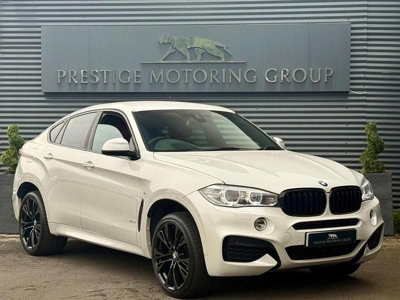 White Used 2019 BMW X6 M Sport SUV | £23,999 (Fair price) - Image 1/4