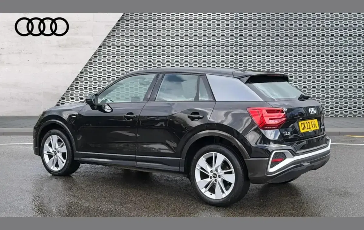 Used Audi Q2 S-Line 147 HP (108 kW) 2022 Black SUV