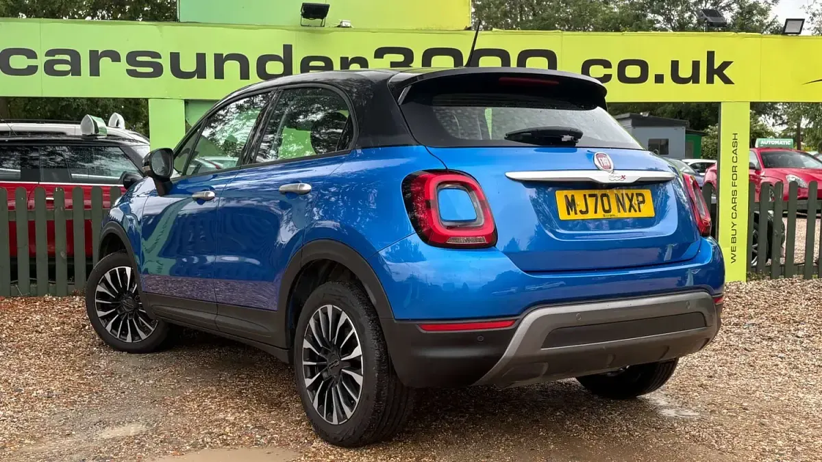 Used Fiat 500X Cross 177 HP (130 kW) 2020 Blue SUV