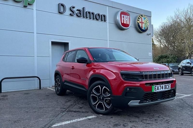 Red New 2024 Jeep Avenger EV Altitude SUV | £23,995 (Fair price) - Image 1/1