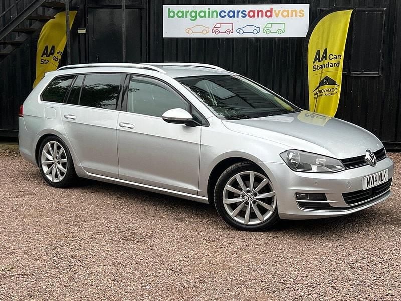 Silver Used 2014 VW Golf VII GT Estate | £4,150 (Fair price) - Image 1/2