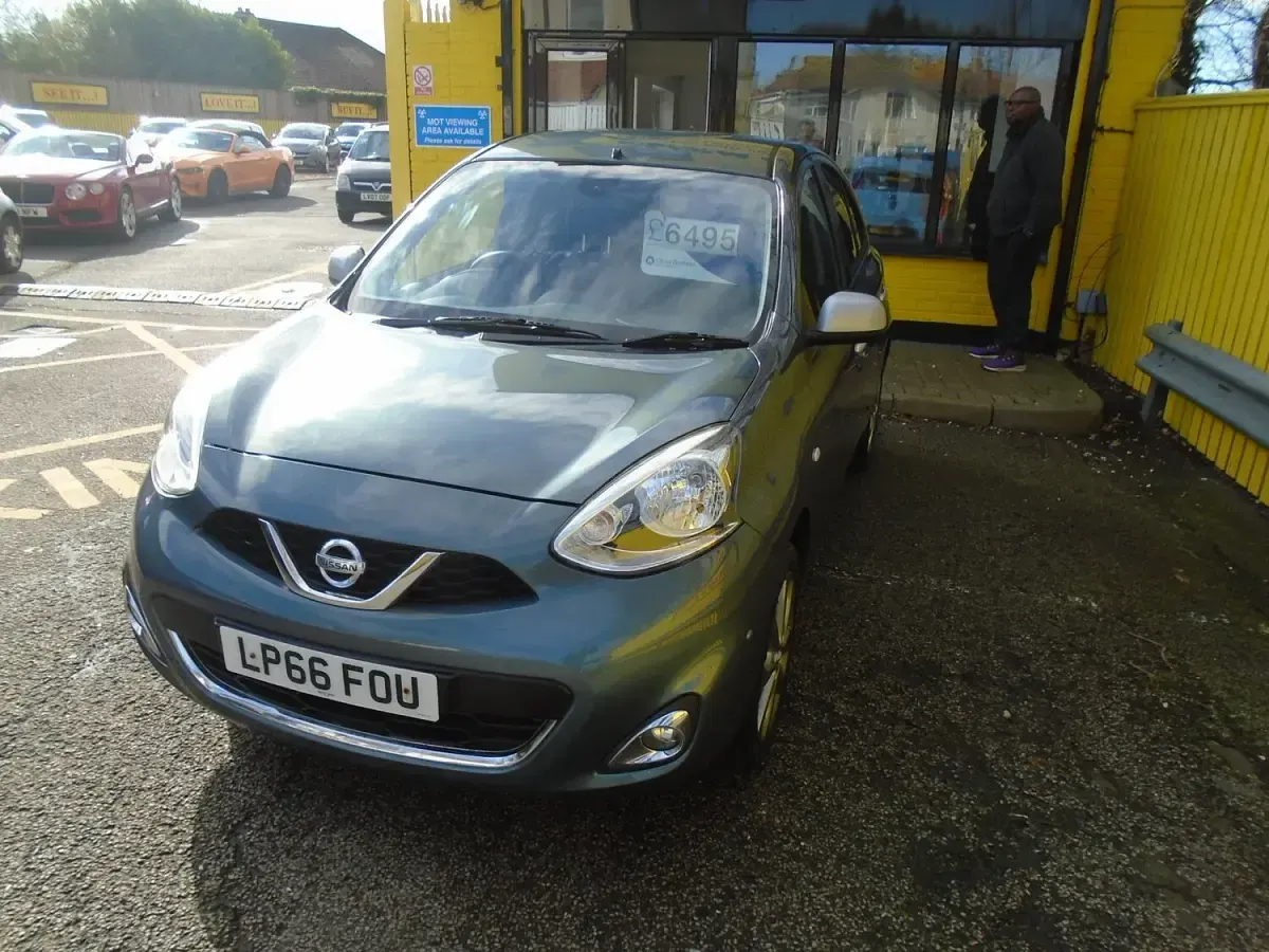 Used Nissan Micra N-TEC 80 HP (58 kW) 2016 Grey Hatchback