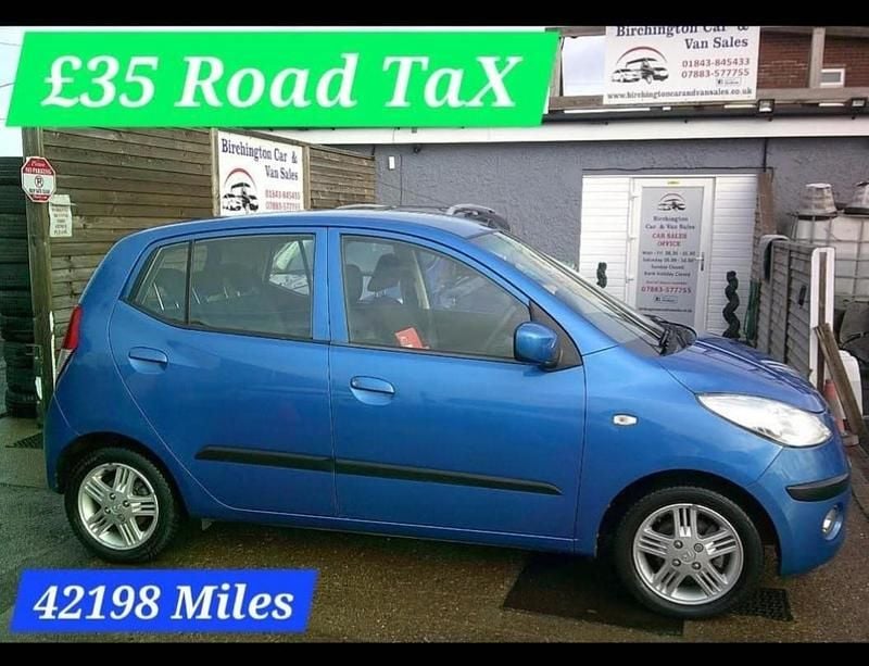 Used Hyundai i10 Comfort 2009 Blue Hatchback