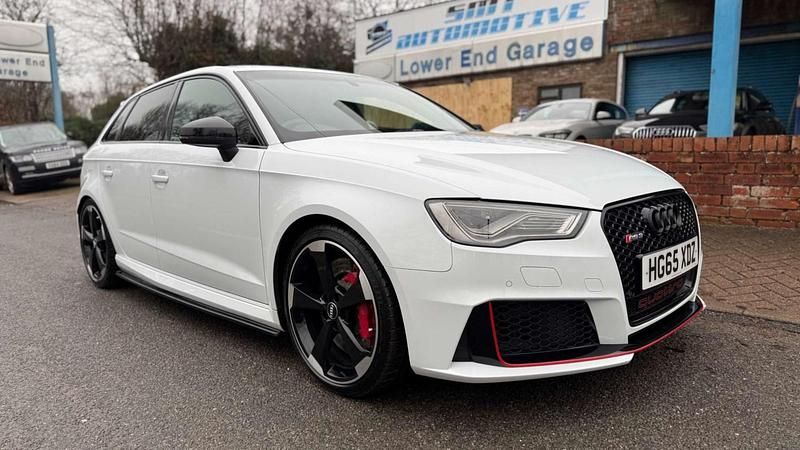 White Used 2016 Audi RS3 Sportback Comfort Hatchback | £24,995 (Good price) - Image 1/4