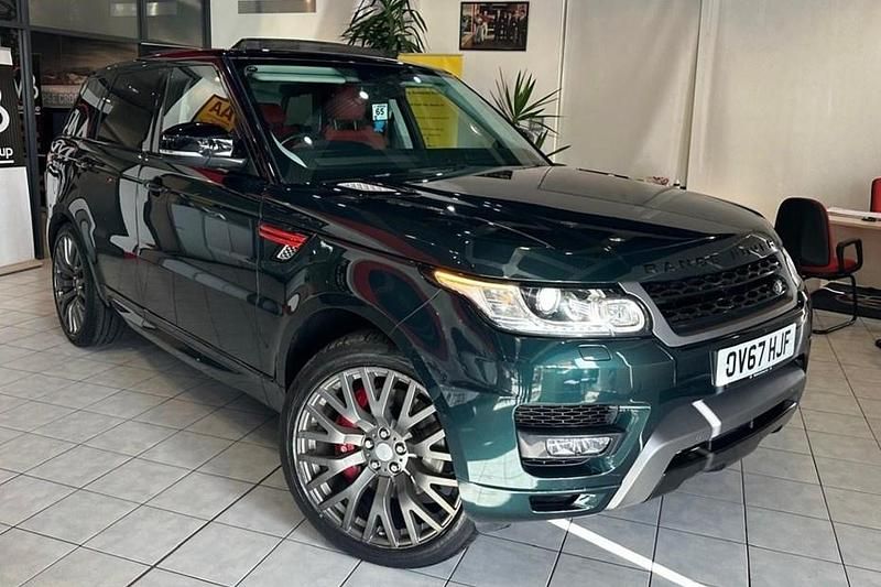 Used Land Rover Range Rover Sport HSE Dynamic 306 HP (225 kW) 2017 Green SUV