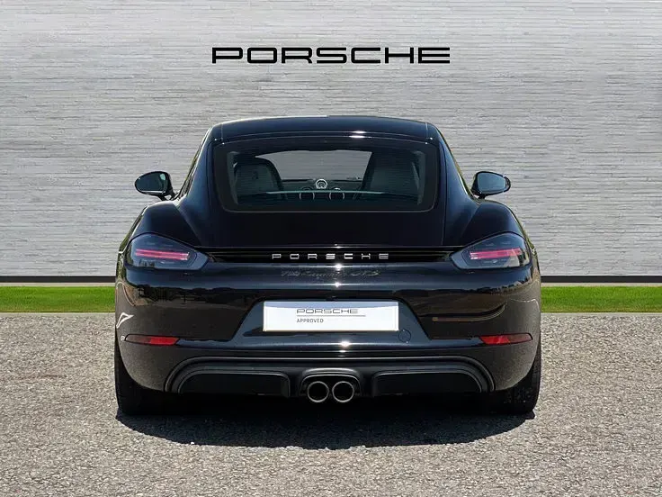 Used Porsche 718 360 HP (264 kW) 2019 Jet black Coupe