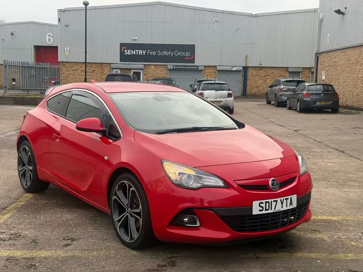 Used Vauxhall Astra GTC Edition 2017 Red Hatchback