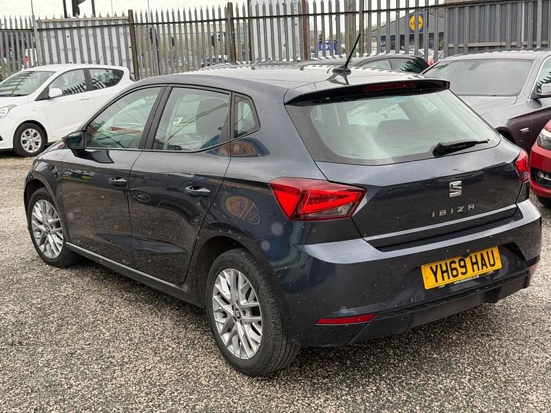 Used Seat Ibiza SE Technology 95 HP (69 kW) 2019 Grey Hatchback