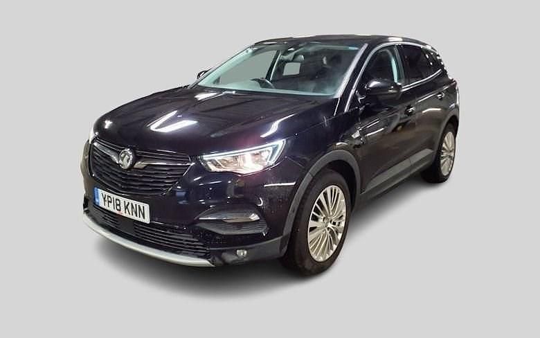 Used Vauxhall Grandland X Sport 120 HP (88 kW) 2018 Black SUV