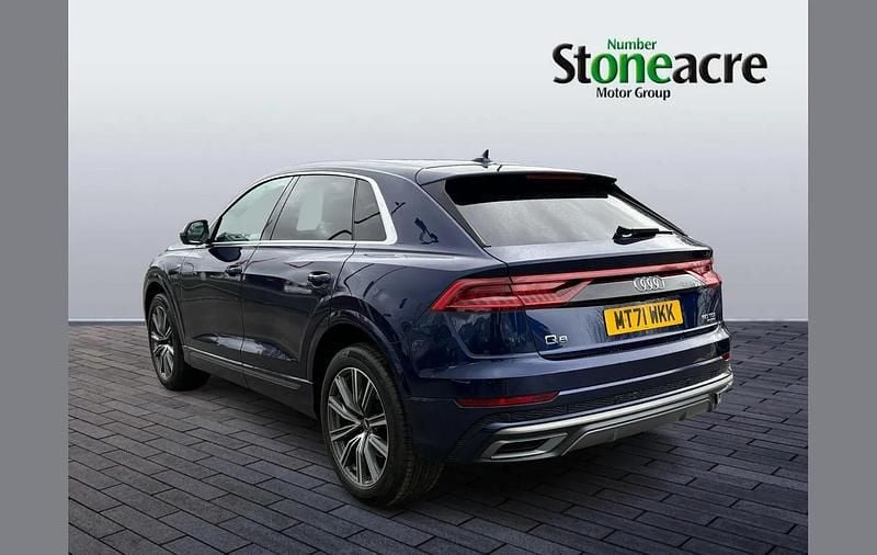 Used Audi Q8 Comfort 281 HP (206 kW) 2021 Blue SUV