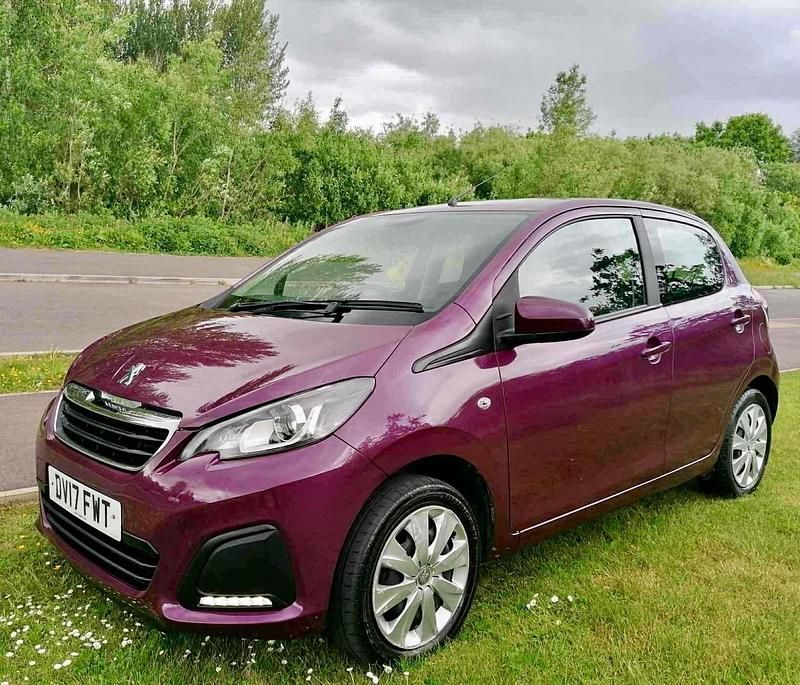 Purple Used 2017 Peugeot 108 Active Hatchback | £2,650 - Image 1/4