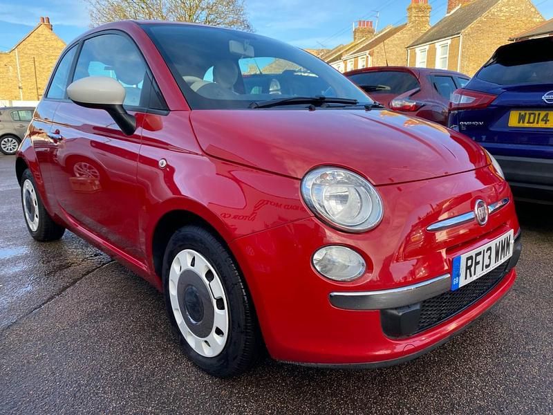 Used Fiat 500 69 HP (50 kW) 2013 Red Hatchback