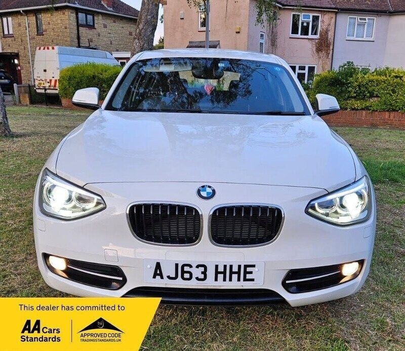 White Used 2024 BMW 116 Hatchback | £7,199 - Image 1/4