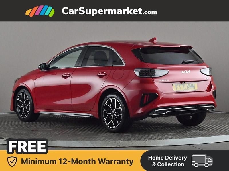 Used Kia Ceed GT-Line 160 HP (117 kW) 2022 Red Hatchback