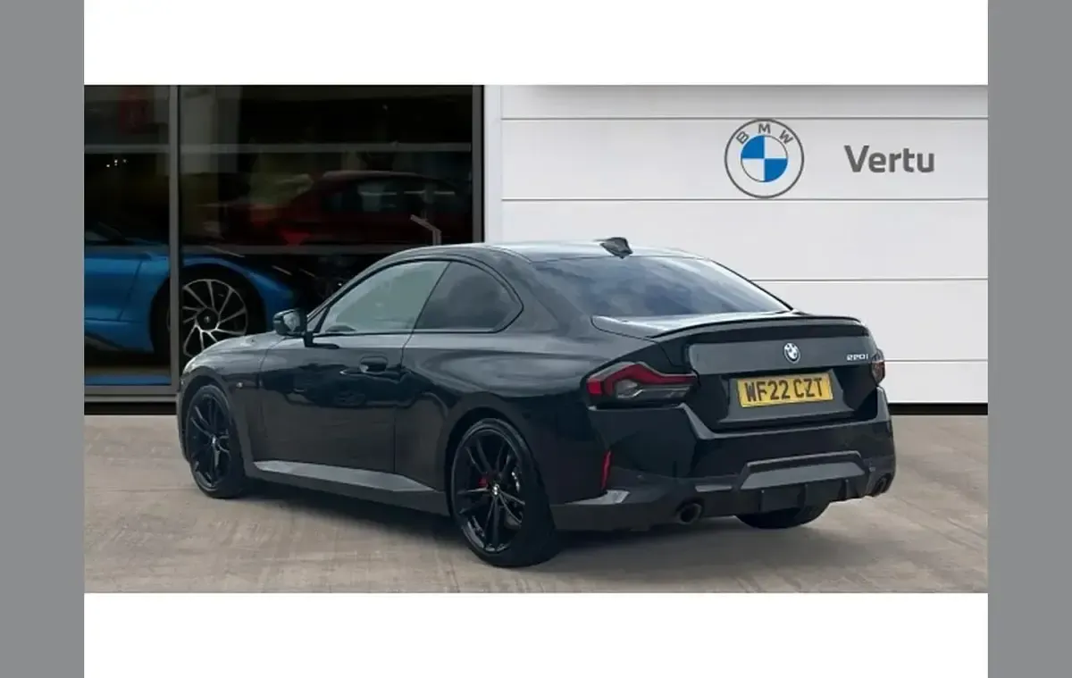Used BMW 220 M Sport 184 HP (135 kW) 2022 Black Coupe