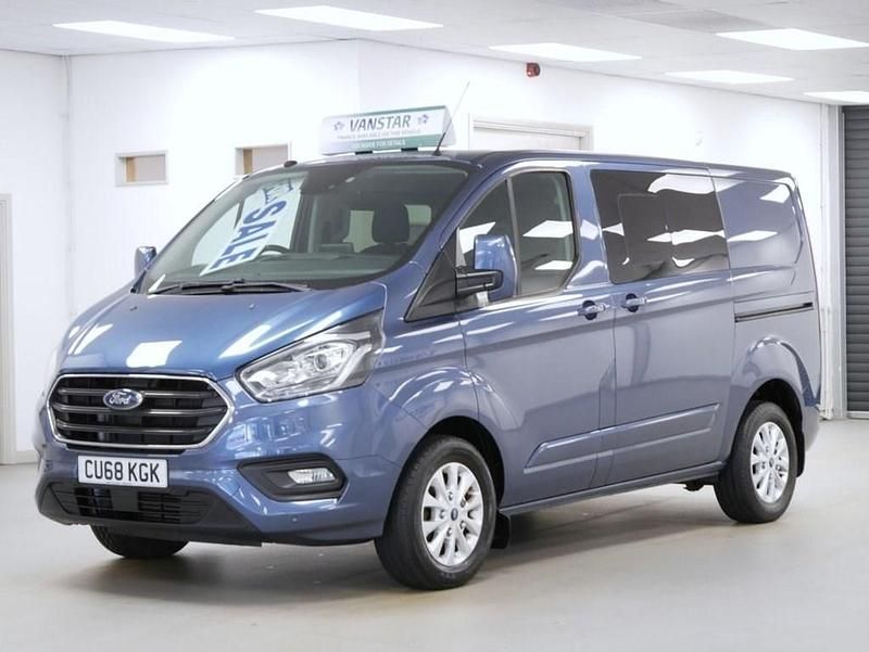 Used Ford Transit Custom Limited 130 HP (95 kW) 2019 Blue Estate