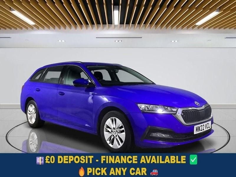 Blue Used 2022 Skoda Octavia SE Technology Estate | £11,625 (Good price) - Image 1/4
