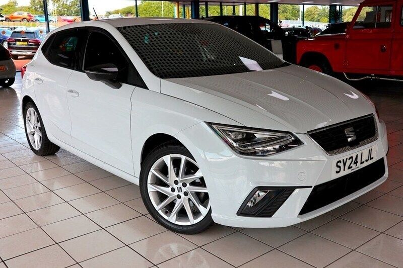 White Used 2024 Seat Ibiza FR Hatchback | £15,989 (Fair price) - Image 1/1