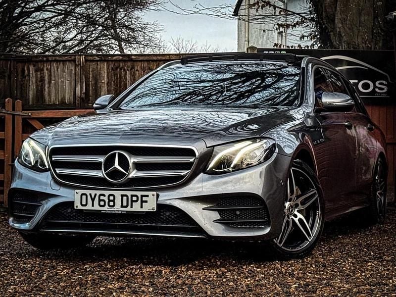 Used Mercedes E220 AMG Line Premium 2018 Grey Estate