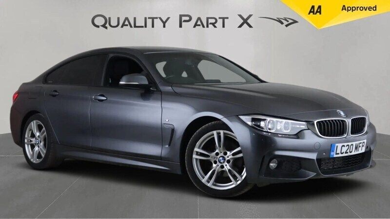 Grey Used 2020 BMW 420 M Sport Coupe | £16,575 (Good price) - Image 1/4