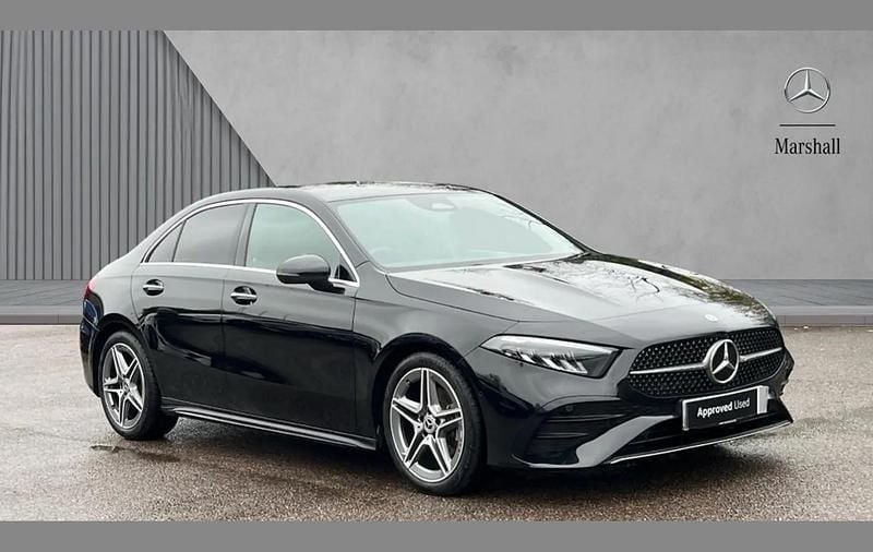 Black Used 2024 Mercedes A200 Executive Sedan | £24,760 (Fair price) - Image 1/4