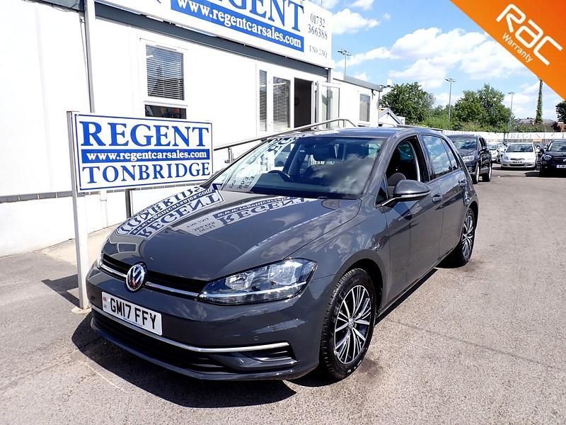 Grey Used 2017 VW Golf VII SE Hatchback | £10,295 (Fair price) - Image 1/4