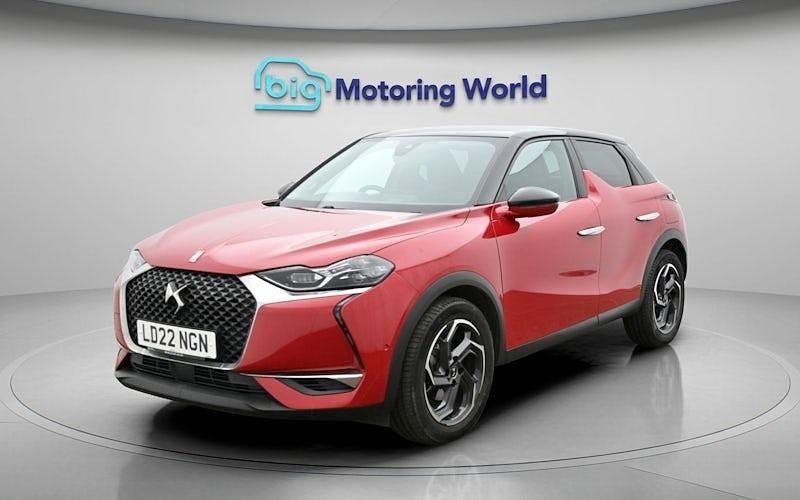Used DS Automobiles DS3 Crossback Rivoli 131 HP (96 kW) 2022 Red SUV