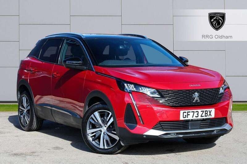 Red Used 2023 Peugeot 3008 Allure+ SUV | £21,790 (Fair price) - Image 1/4