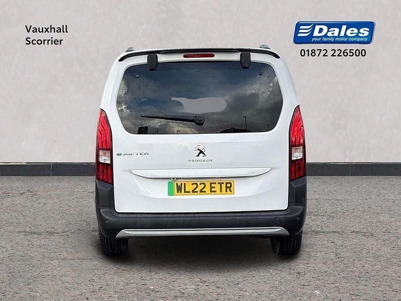 Used Peugeot e-Rifter Allure 2022 White MPV