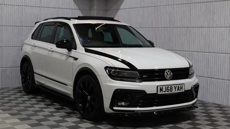 Used VW Tiguan R-line 150 HP (110 kW) 2018 White SUV