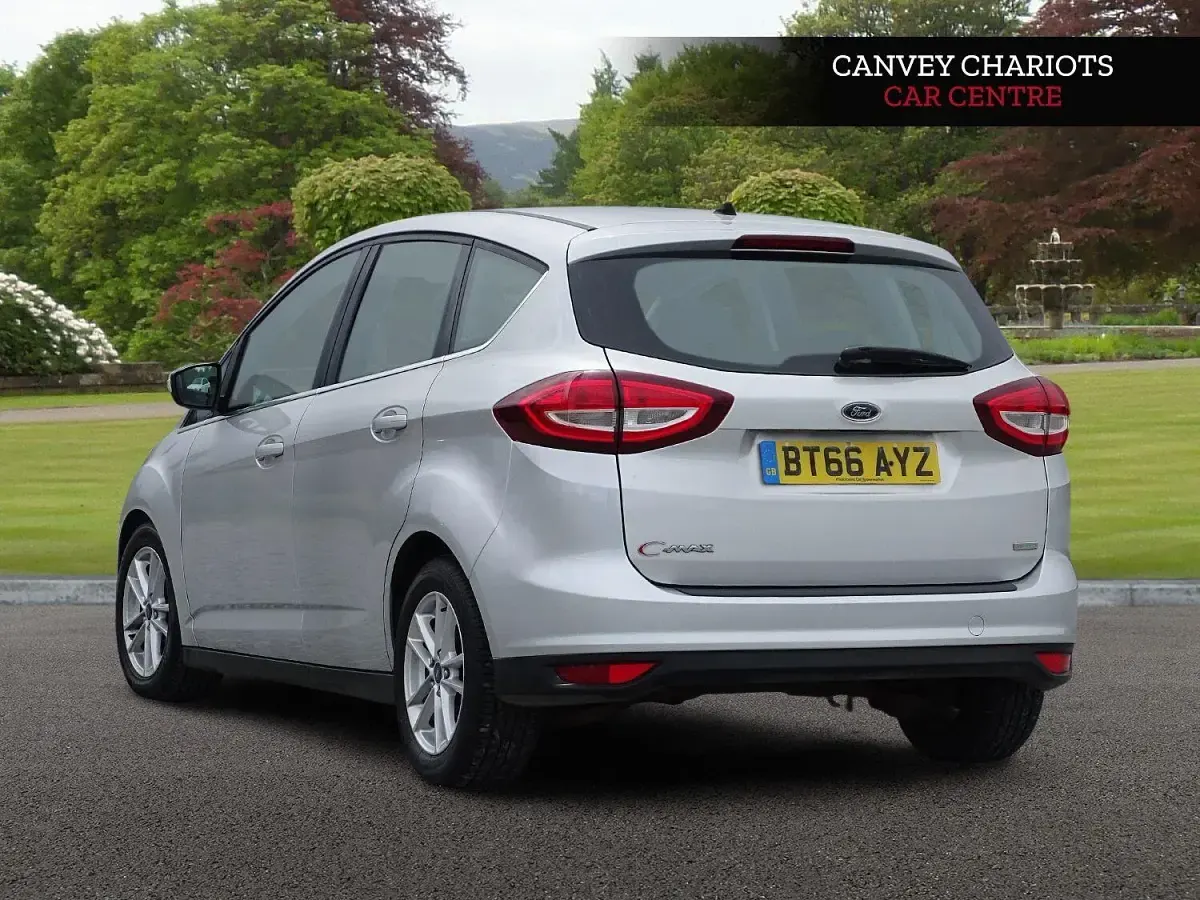 Używany Ford C-MAX Zetec 125 KM (91 kW) 2016 Srebrny Minivan