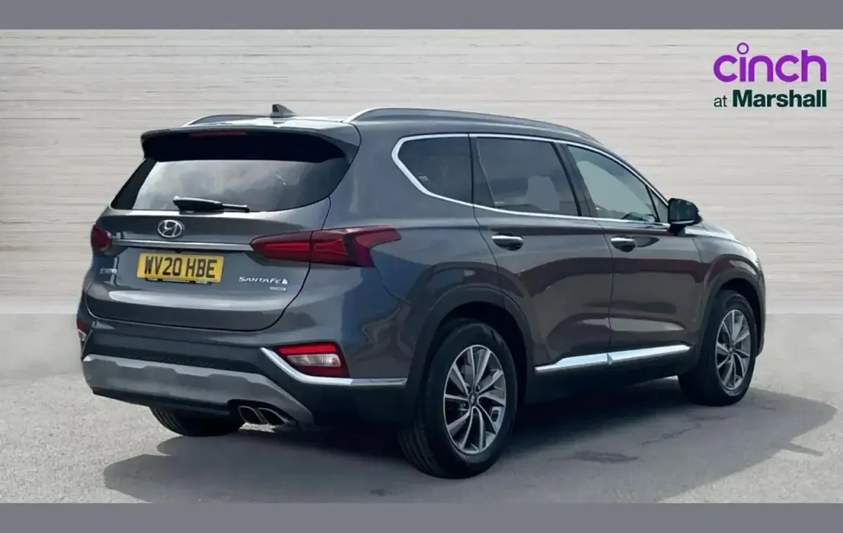 Begagnad Hyundai Santa Fe Premium 196 HK (144 kW) 2020 Grå SUV