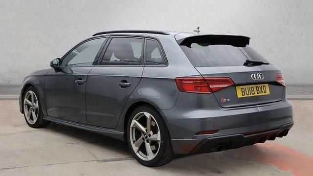 Used Audi S3 Sportback Black Edition 310 HP (228 kW) 2018 Grey Hatchback