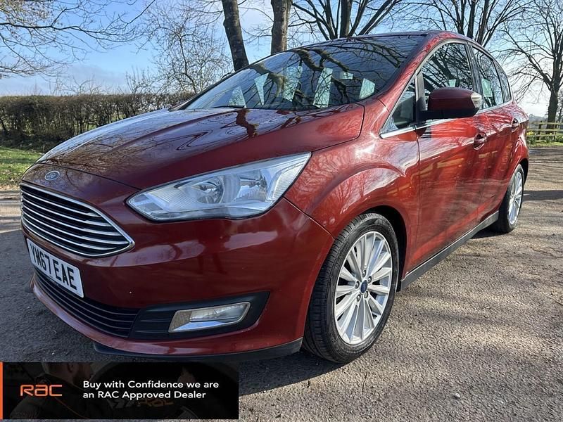 Used Ford C-MAX Titanium 2018 Red MPV