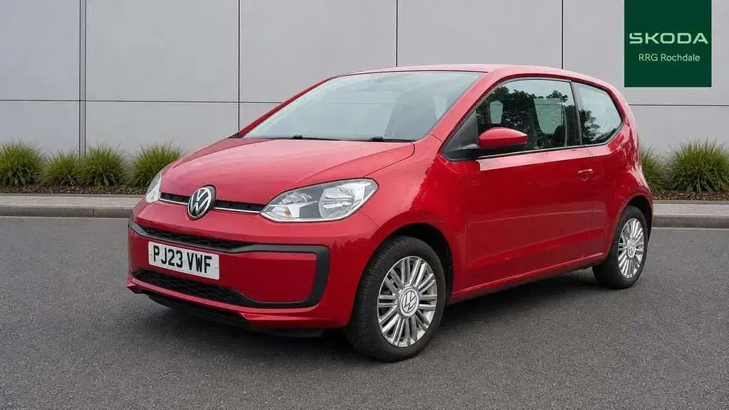 Used VW up! 65 HP (47 kW) 2023 Red Hatchback