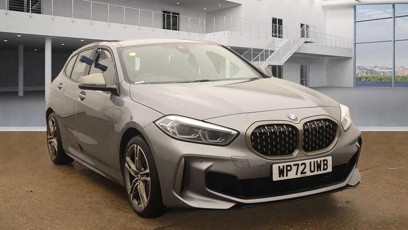 Grey Used 2022 BMW M135 Comfort Edition Hatchback | £27,599 (Good price) - Image 1/4