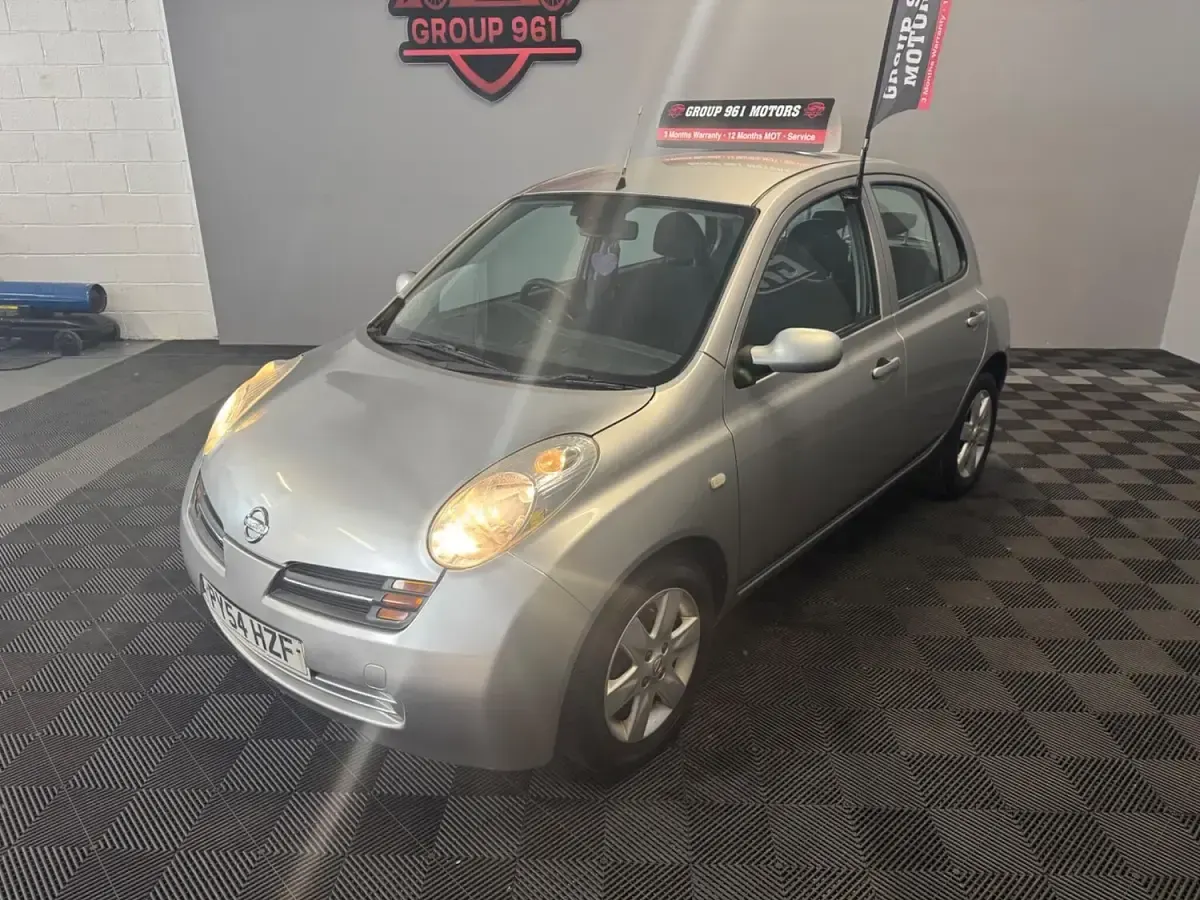 Used Nissan Micra 2004 Silver Hatchback