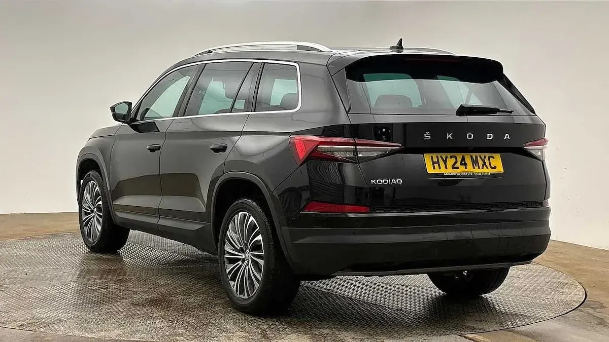 Used Skoda Kodiaq SE L Executive 110 HP (80 kW) 2024 Black magic pearl effect SUV