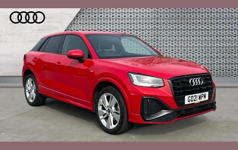 Used Audi Q2 S-Line 190 HP (139 kW) 2021 Red SUV
