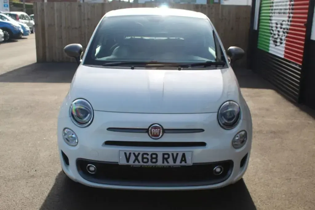 Used Fiat 500 S 69 HP (50 kW) 2019 White Hatchback