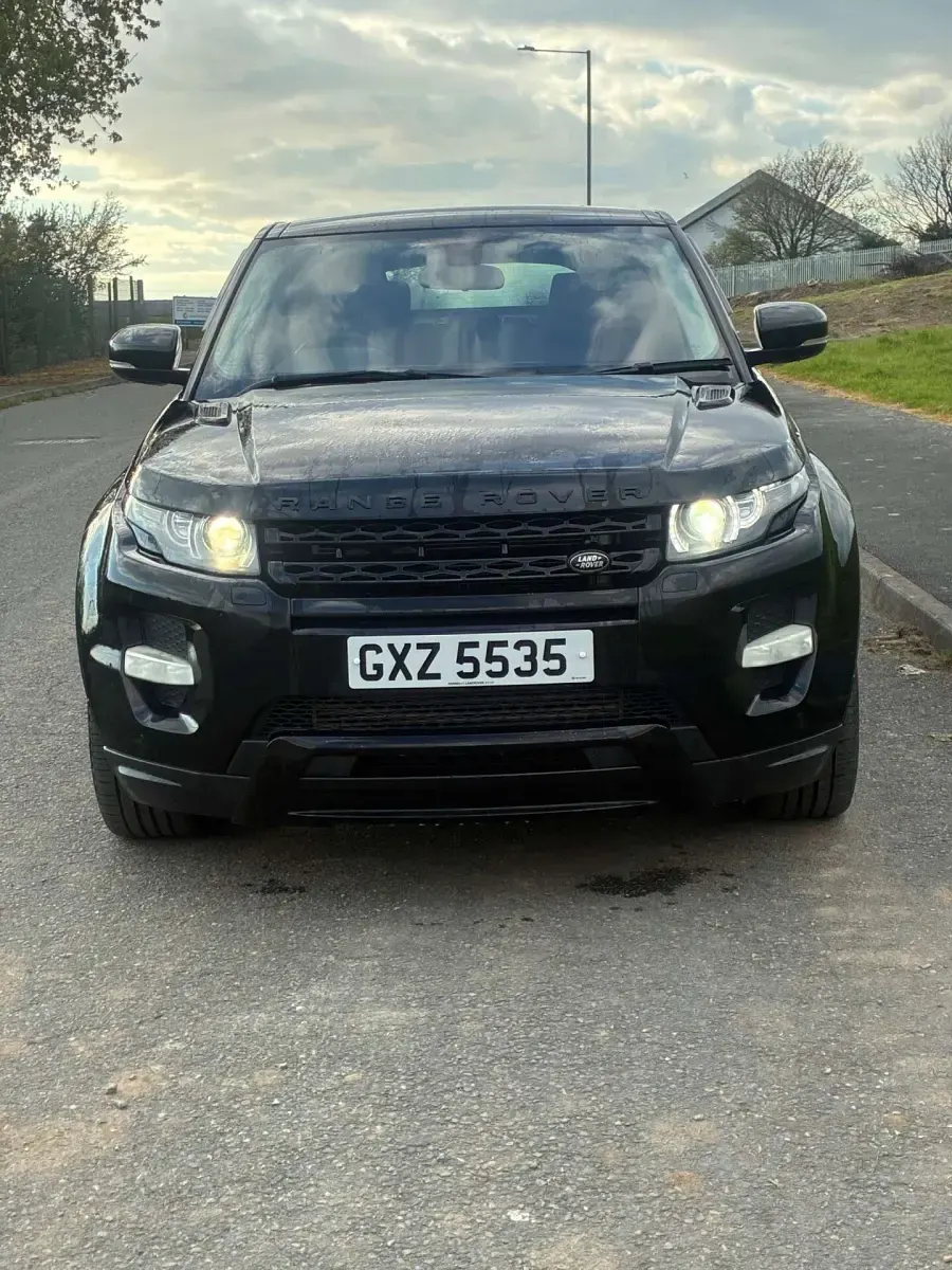 Used Land Rover Range Rover evoque Dynamic 2013 Black SUV