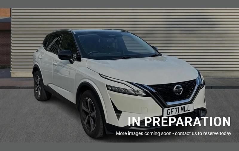 White Used 2021 Nissan Qashqai N-Connecta SUV | £19,760 (Fair price) - Image 1/4