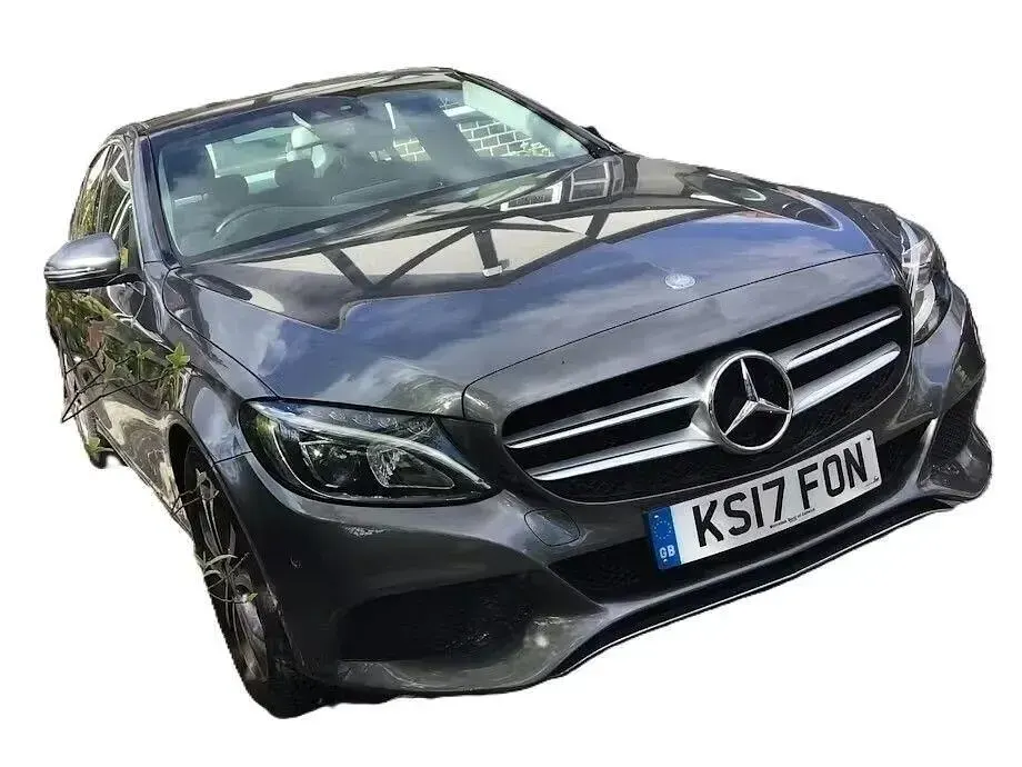 Usado Mercedes C220 Premium Plus 2017 Cinzento Sedan