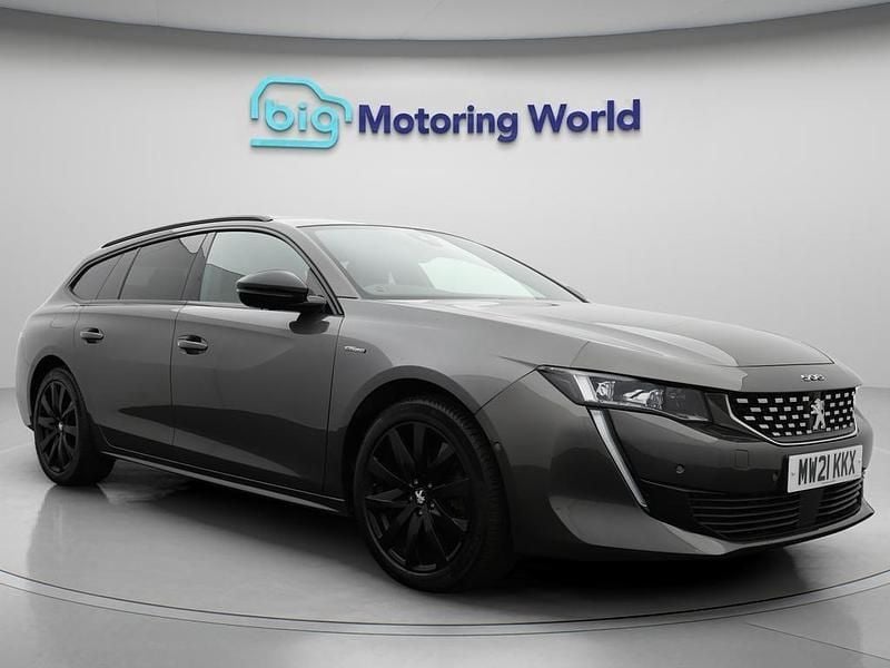 Grey Used 2021 Peugeot 508 GT-line Estate | £17,600 (Fair price) - Image 1/4