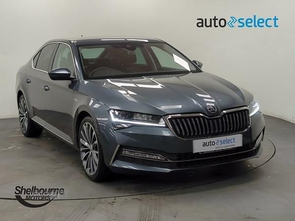 Grey Used 2020 Skoda Superb LAURIN & KLEMENT Hatchback | £19,891 (Fair price) - Image 1/4