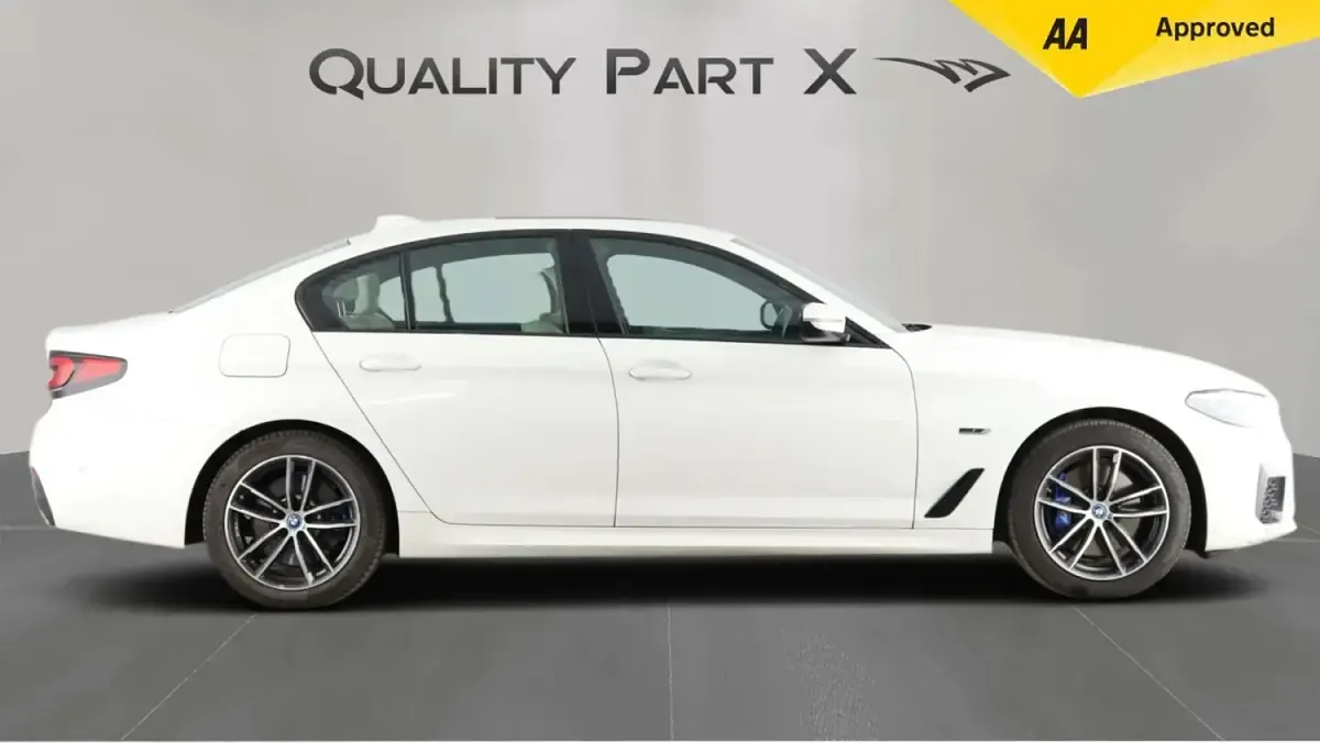 Used BMW 530e M Sport 2022 White Sedan
